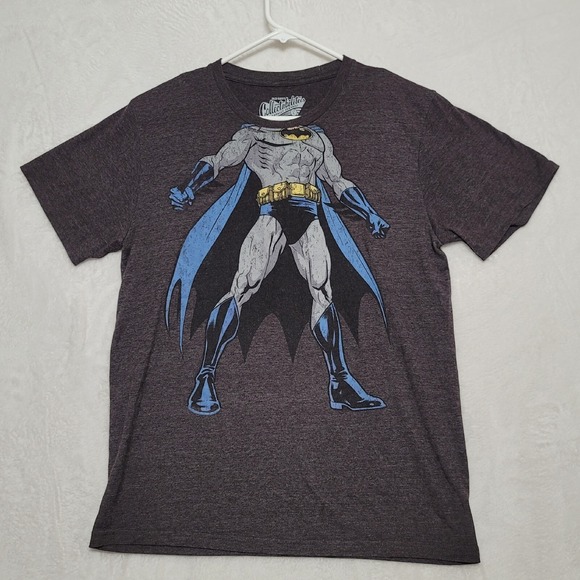 Old Navy Other - Old Navy Collectibles Mens T Shirt Size L Large Gray Batman Short Sleeve Casual